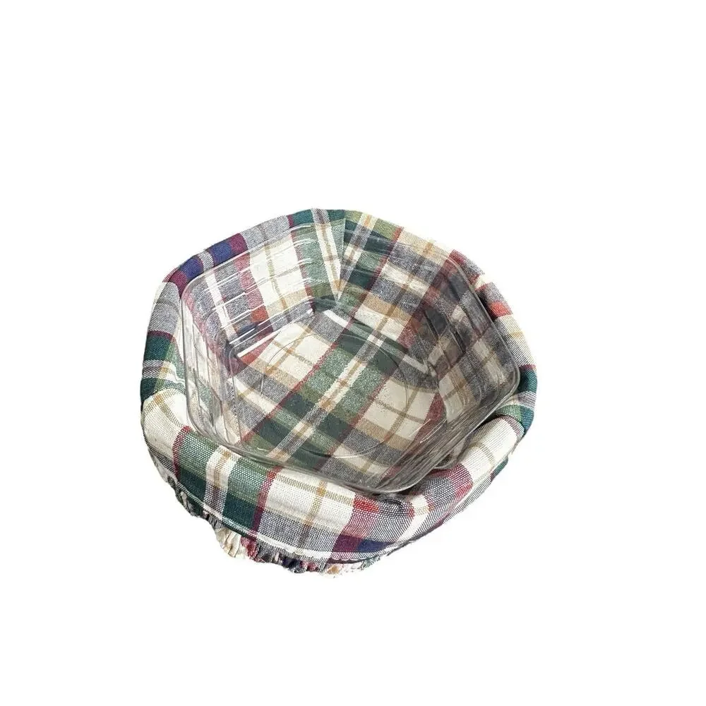 Longaberger Vintage 2003 Sage Booking Basket Protector Woven Traditions Liner